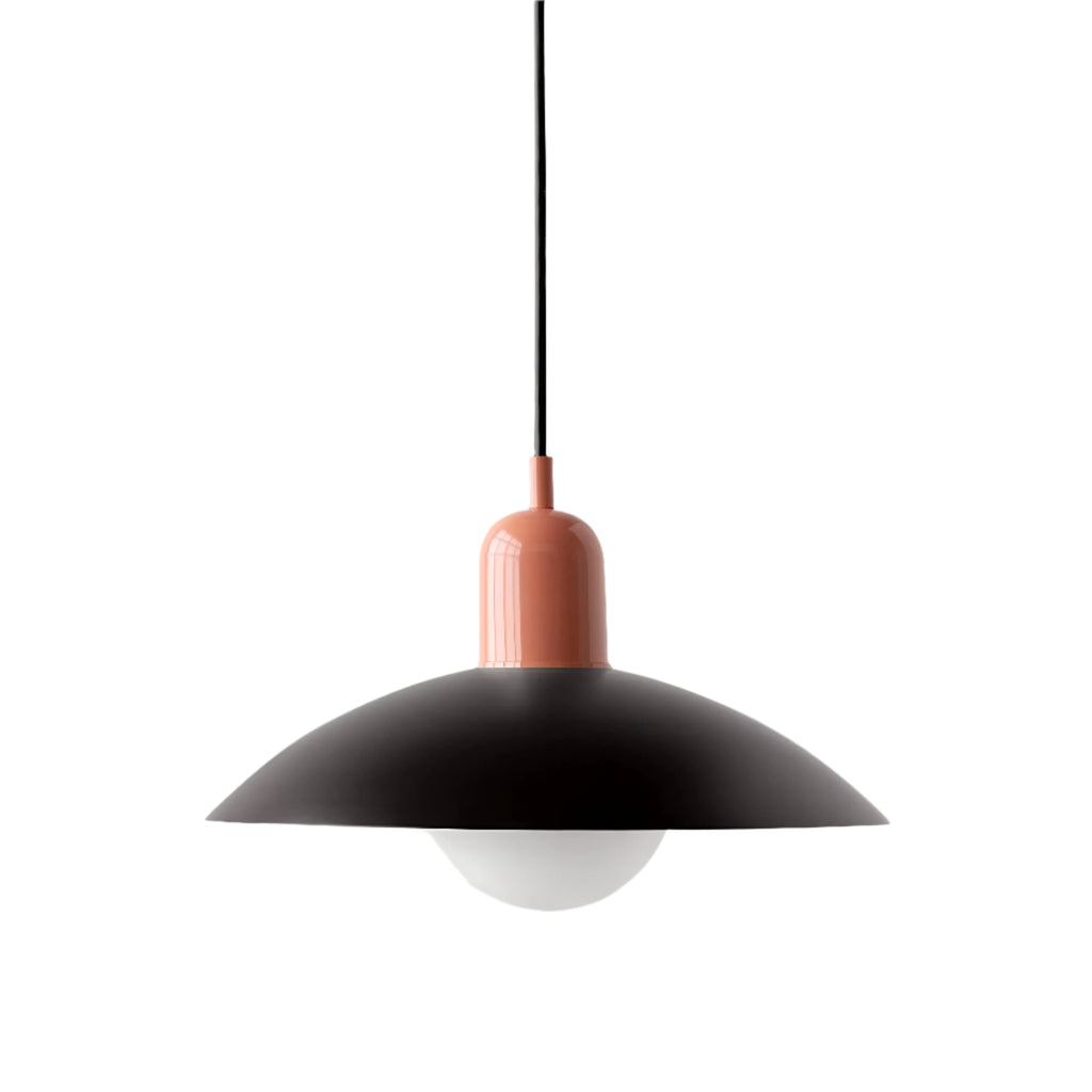 Suspension Fer Forgé Dôme Bauhaus — Minimalisme Radical
