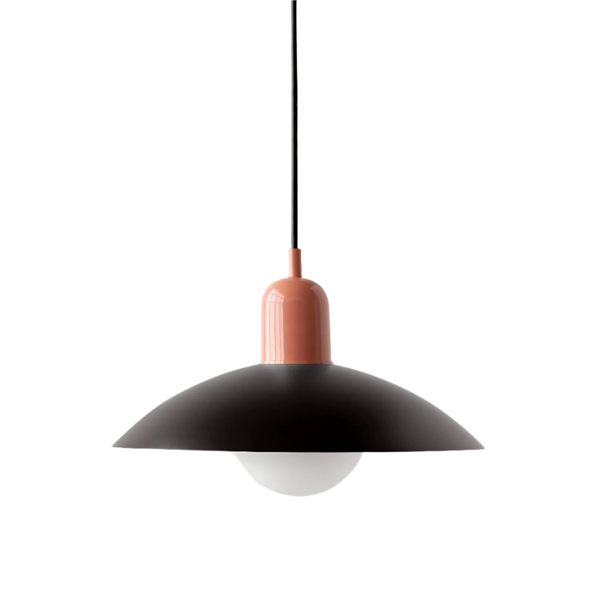 Suspension Fer Forgé Dôme Bauhaus — Minimalisme Radical
