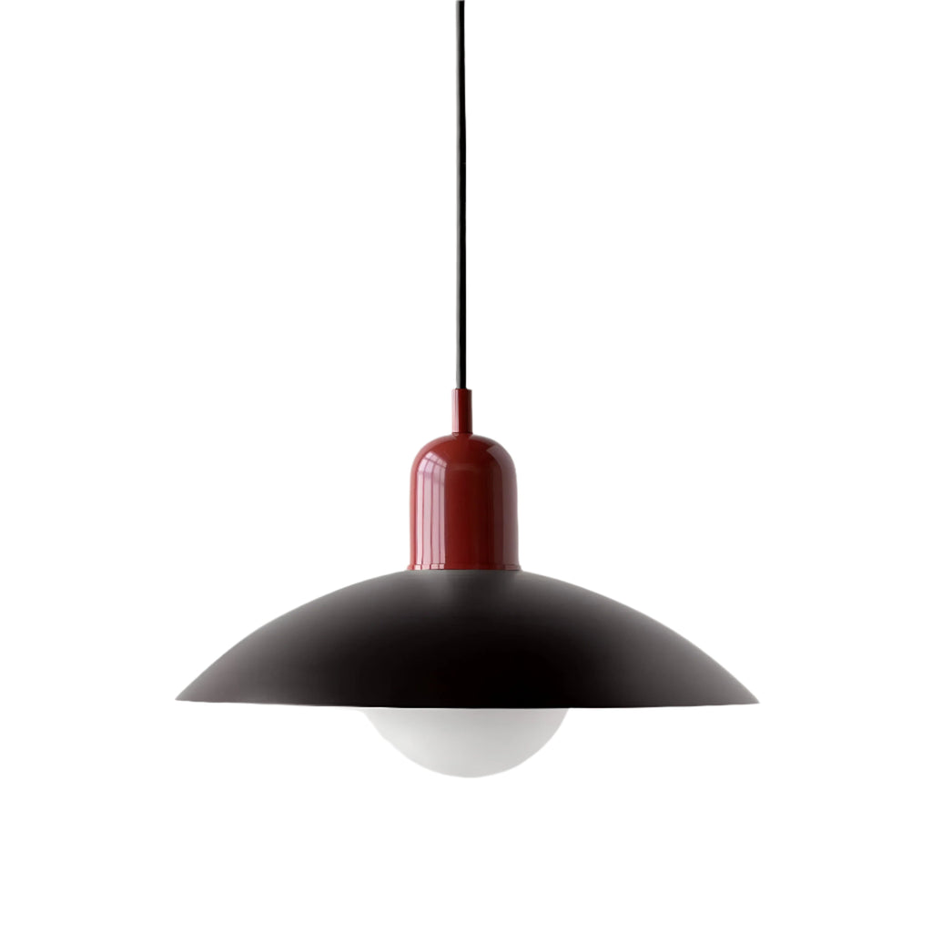 Suspension Fer Forgé Dôme Bauhaus — Minimalisme Radical