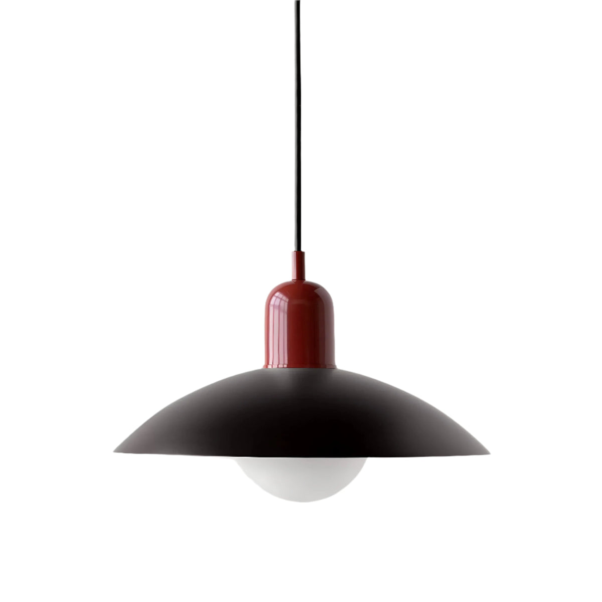 Suspension Fer Forgé Dôme Bauhaus — Minimalisme Radical