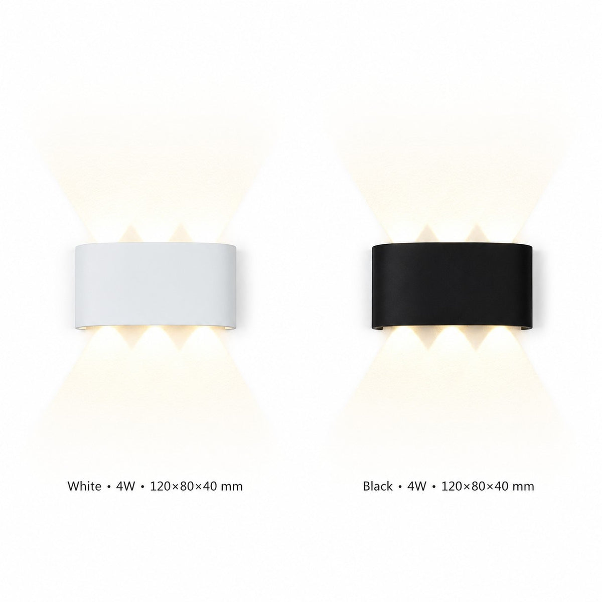Applique Murale LED Étanche — Éclairage Extérieur Façade Design Moderne