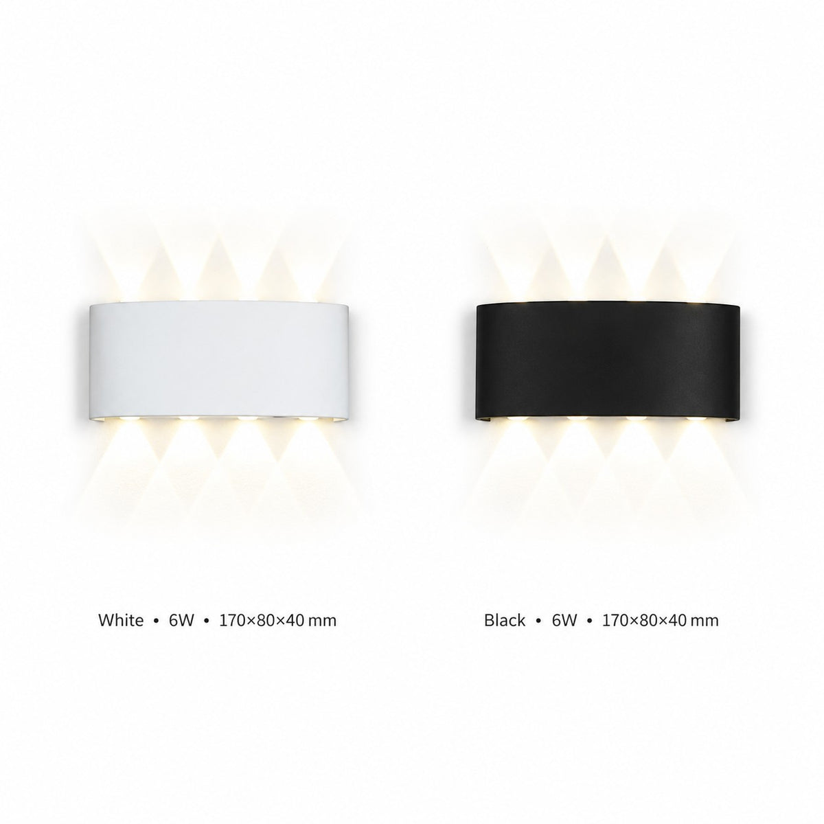 Applique Murale LED Étanche — Éclairage Extérieur Façade Design Moderne
