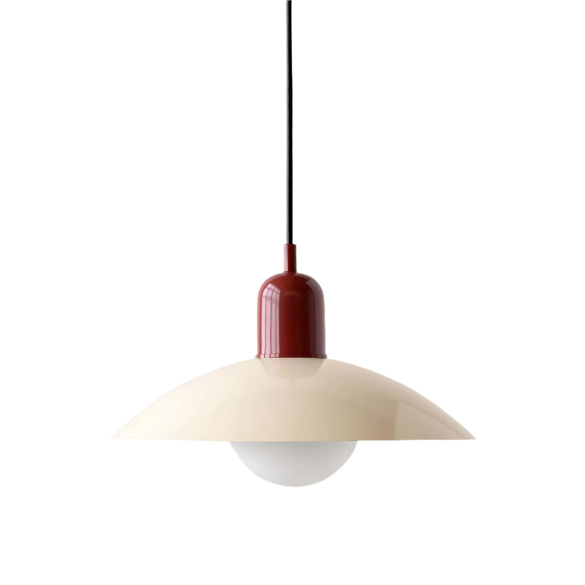 Suspension Fer Forgé Dôme Bauhaus — Minimalisme Radical