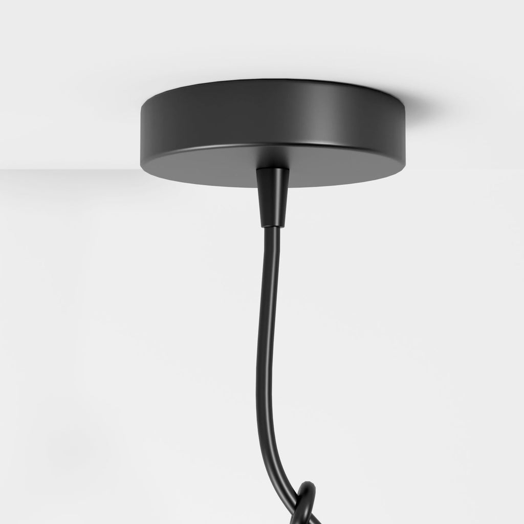Suspension Fer Forgé — Câble Réglable Design