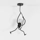 Suspension Fer Forgé — Câble Réglable Design