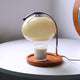 Chauffe-Bougie Lampe Design — Bras Bois Réglable