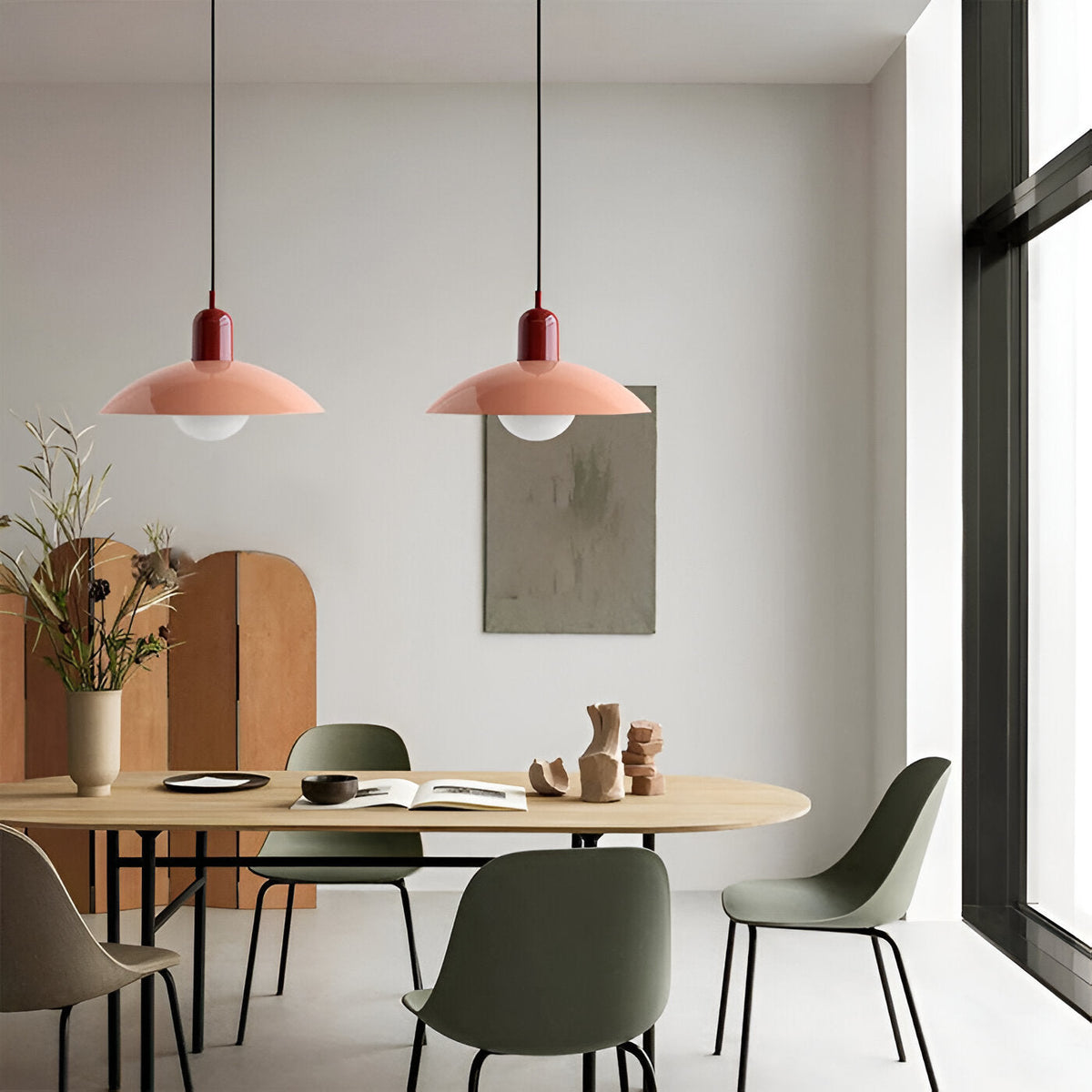 Suspension Fer Forgé Dôme Bauhaus — Minimalisme Radical
