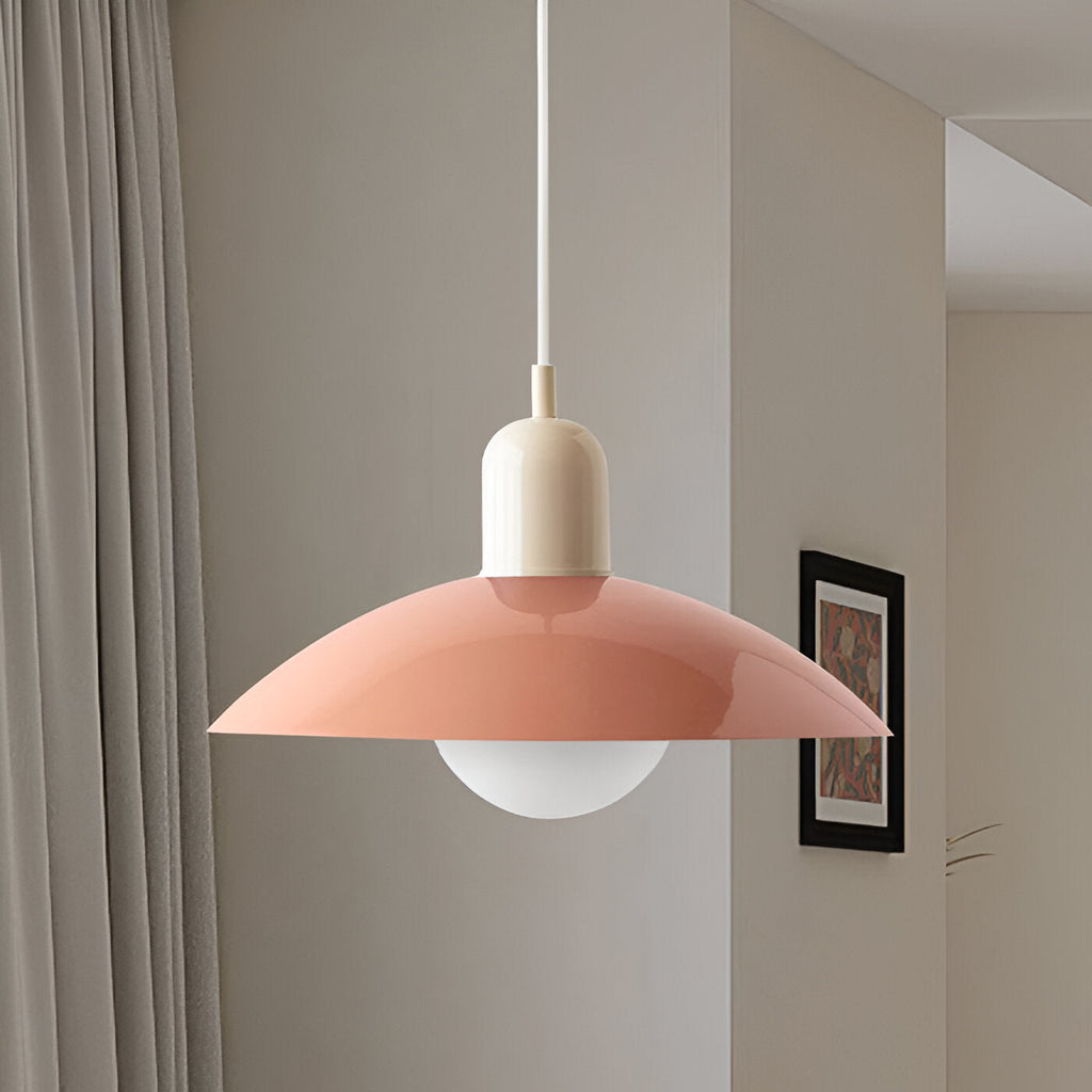 Suspension Fer Forgé Dôme Bauhaus — Minimalisme Radical