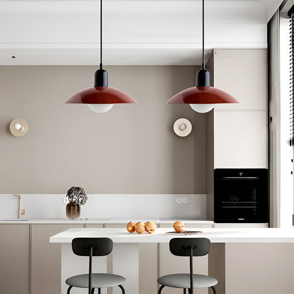Suspension Fer Forgé Dôme Bauhaus — Minimalisme Radical