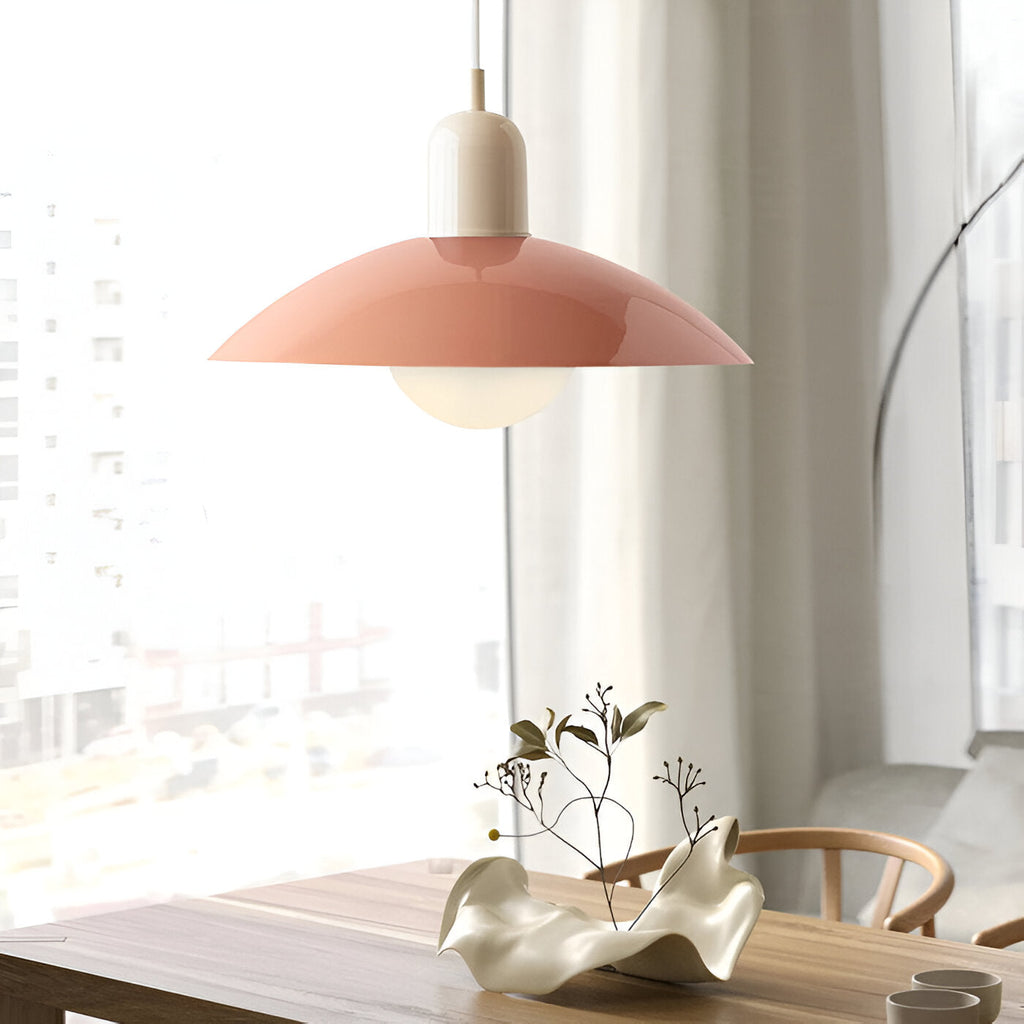 Suspension Fer Forgé Dôme Bauhaus — Minimalisme Radical