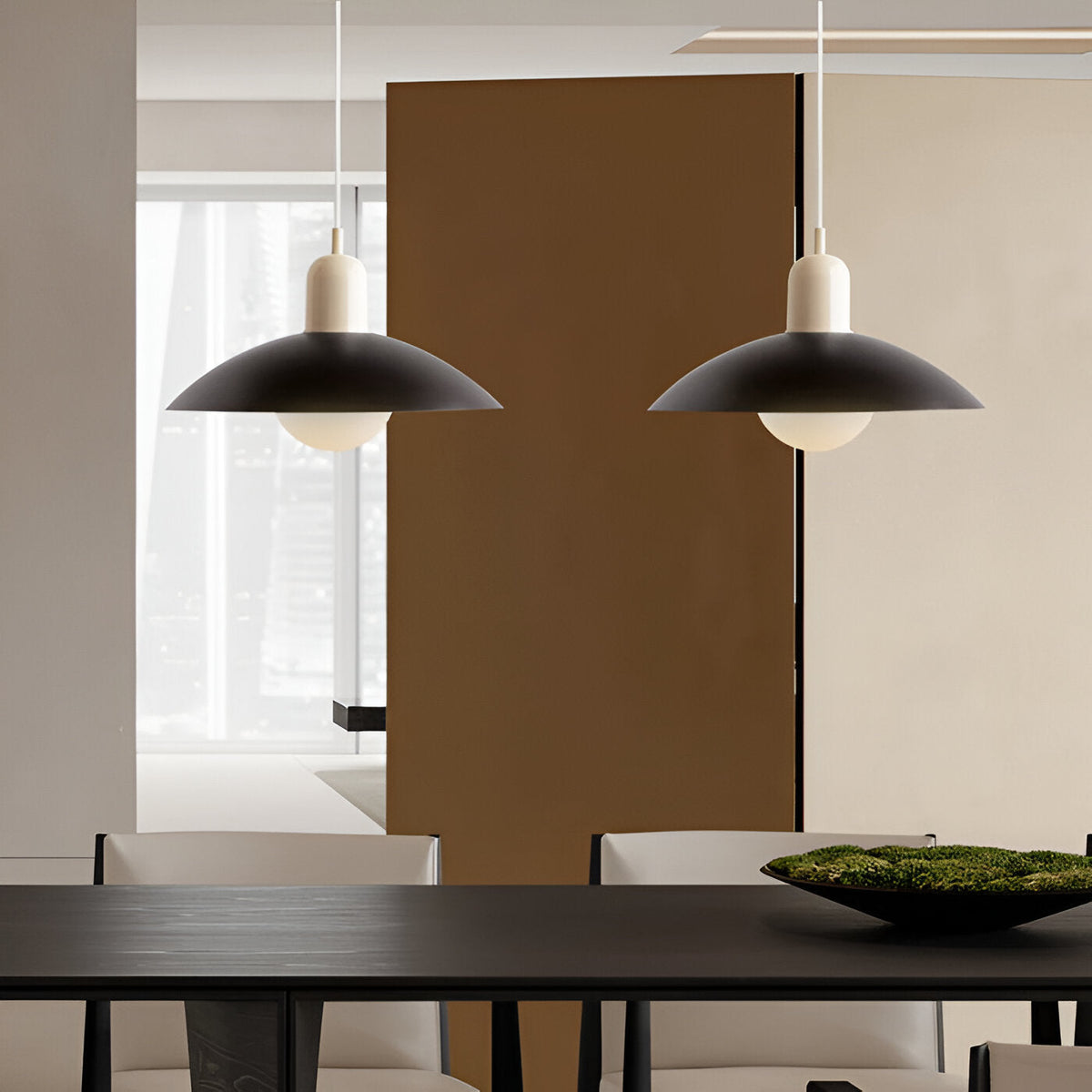 Suspension Fer Forgé Dôme Bauhaus — Minimalisme Radical