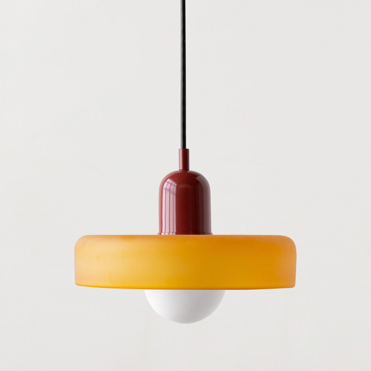 Suspension Halo Verre — Auréole Lumineuse Design