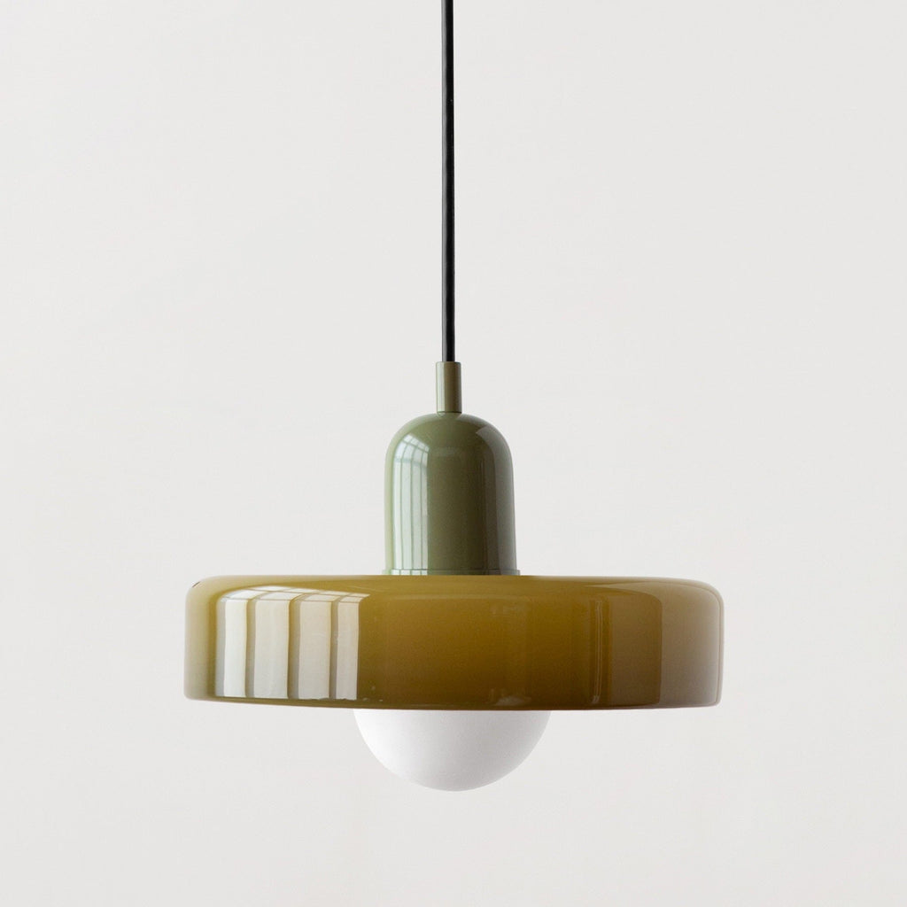 Suspension Halo Verre — Auréole Lumineuse Design