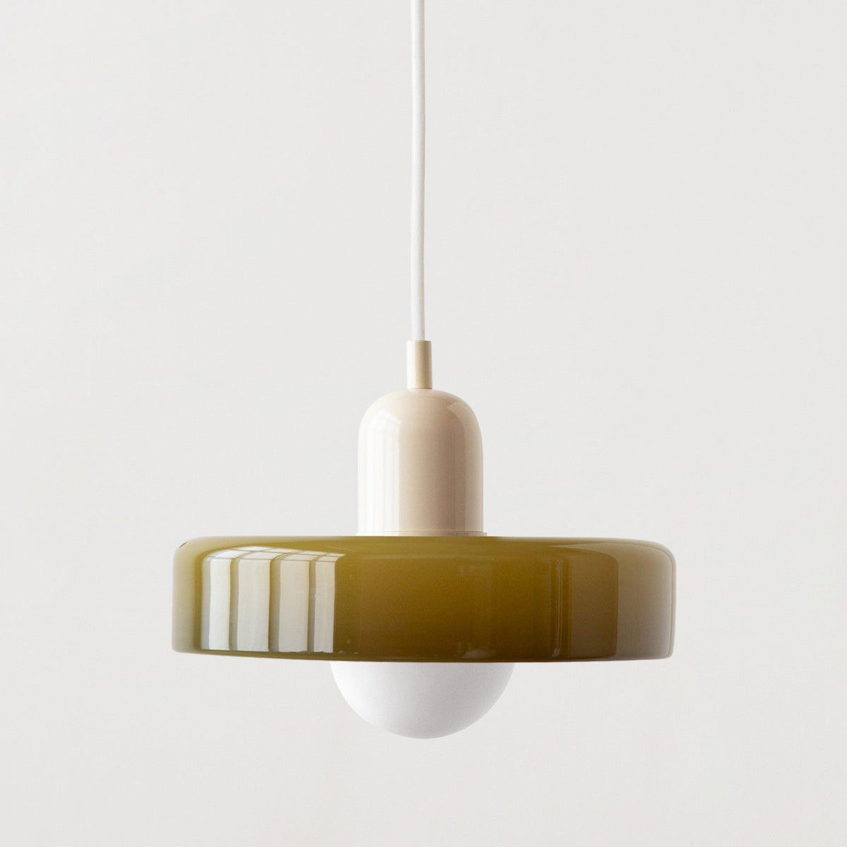 Suspension Halo Verre — Auréole Lumineuse Design