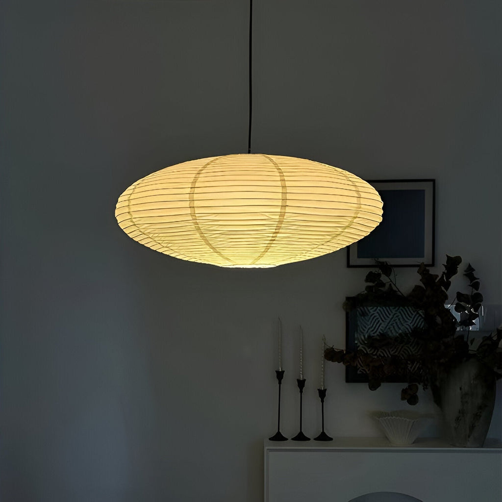 Suspension Papier Xuan Japandi — Lumière Tamisée Zen