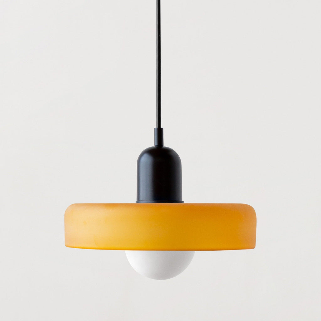 Suspension Halo Verre — Auréole Lumineuse Design
