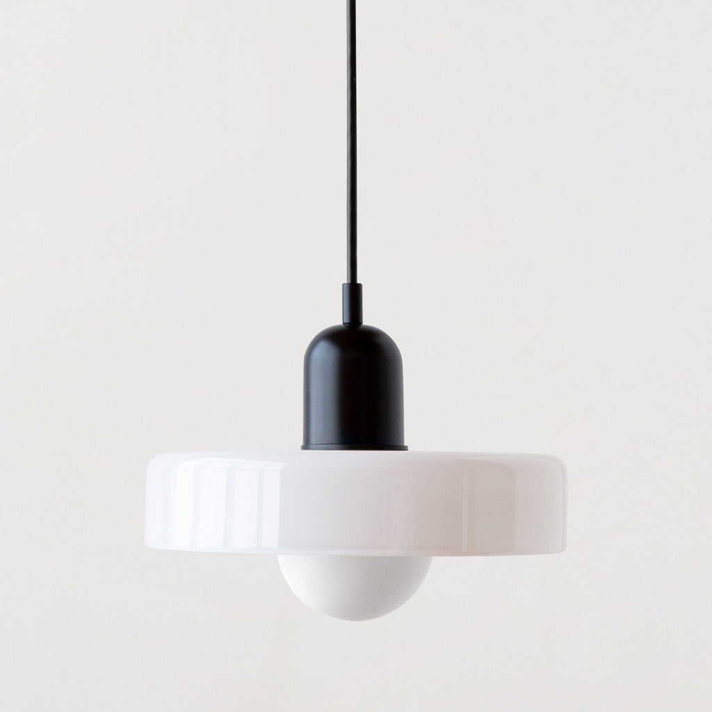 Suspension Halo Verre — Auréole Lumineuse Design