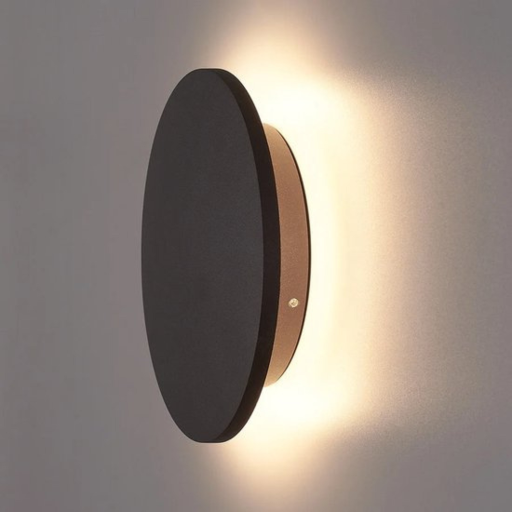 Applique Murale Ronde LED Halo — Rétroéclairage Design