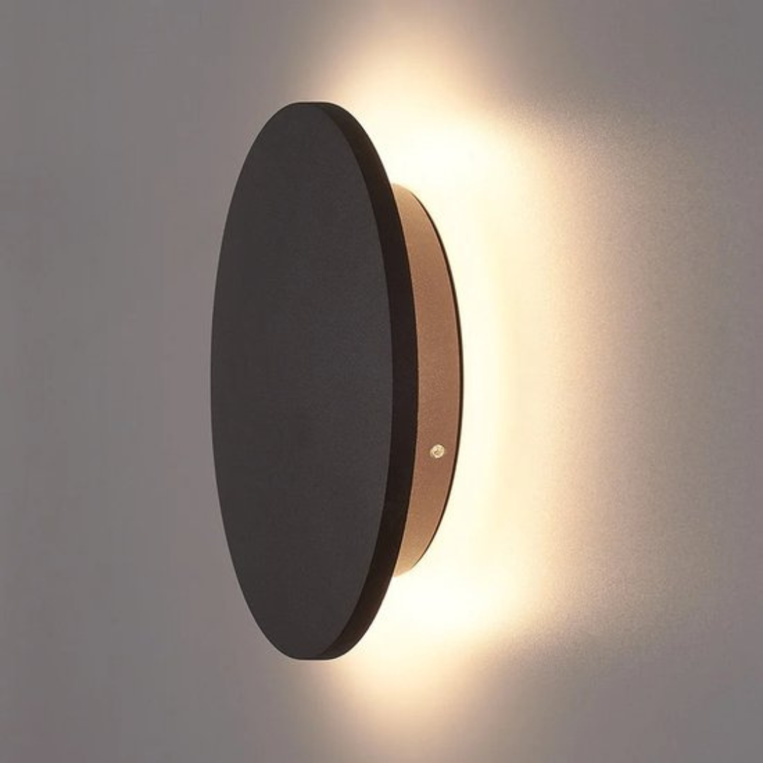Applique Murale Ronde LED Halo — Rétroéclairage Design