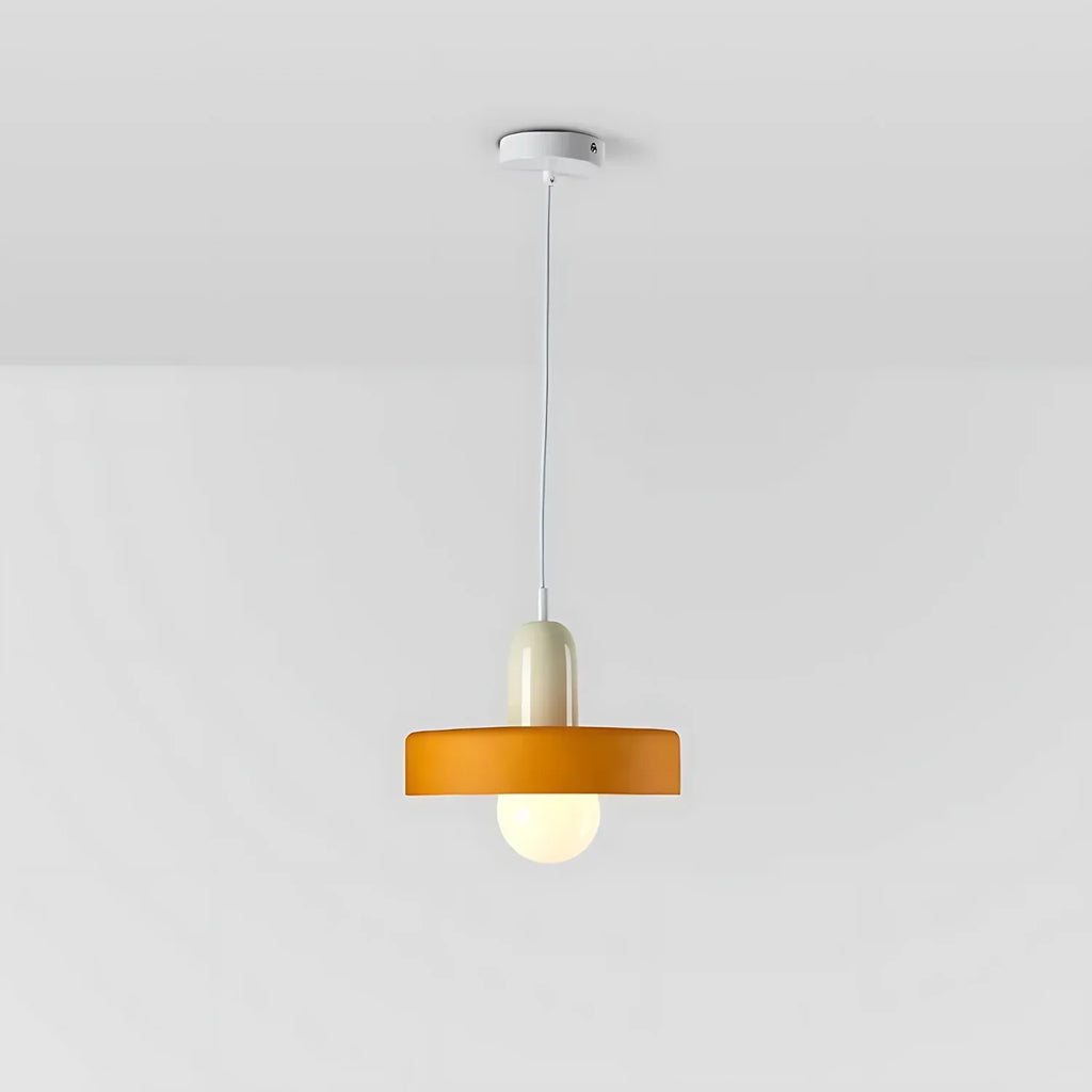 Suspension Halo Verre — Auréole Lumineuse Design