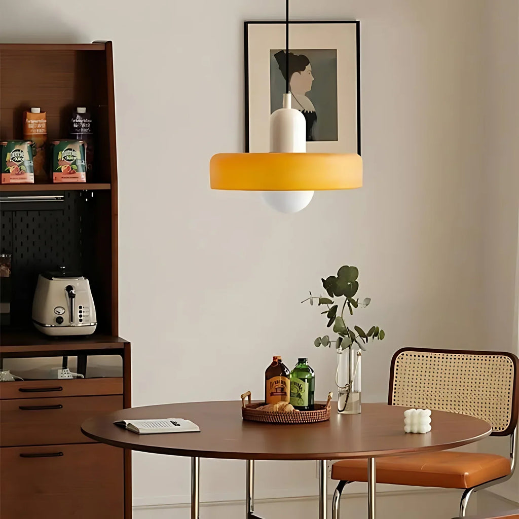Suspension Halo Verre — Auréole Lumineuse Design
