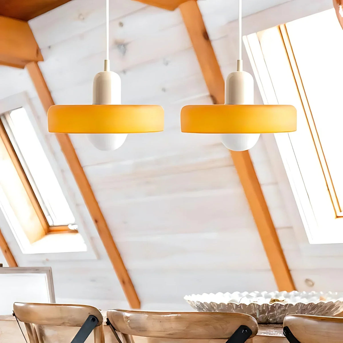 Suspension Halo Verre — Auréole Lumineuse Design