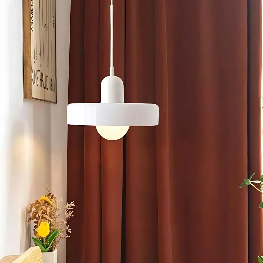 Suspension Halo Verre — Auréole Lumineuse Design