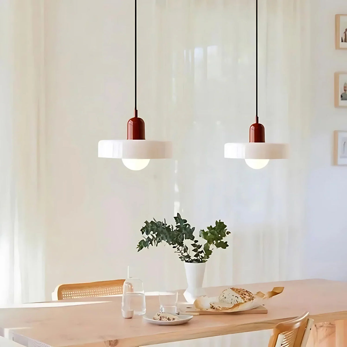 Suspension Halo Verre — Auréole Lumineuse Design