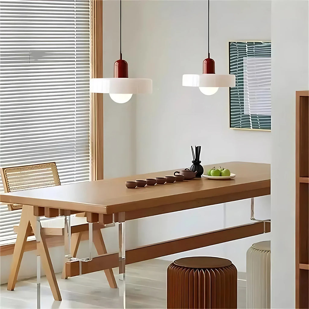 Suspension Halo Verre — Auréole Lumineuse Design