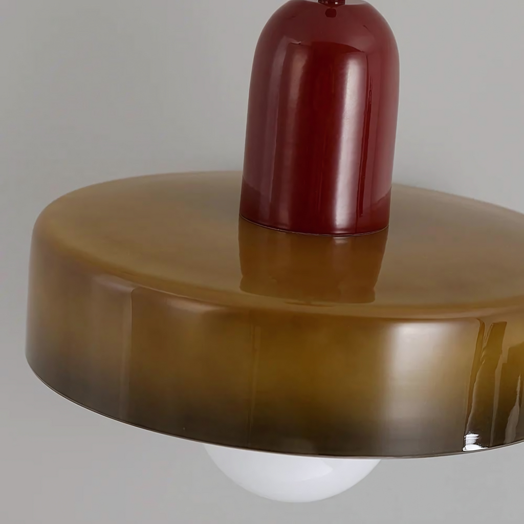 Suspension Halo Verre — Auréole Lumineuse Design