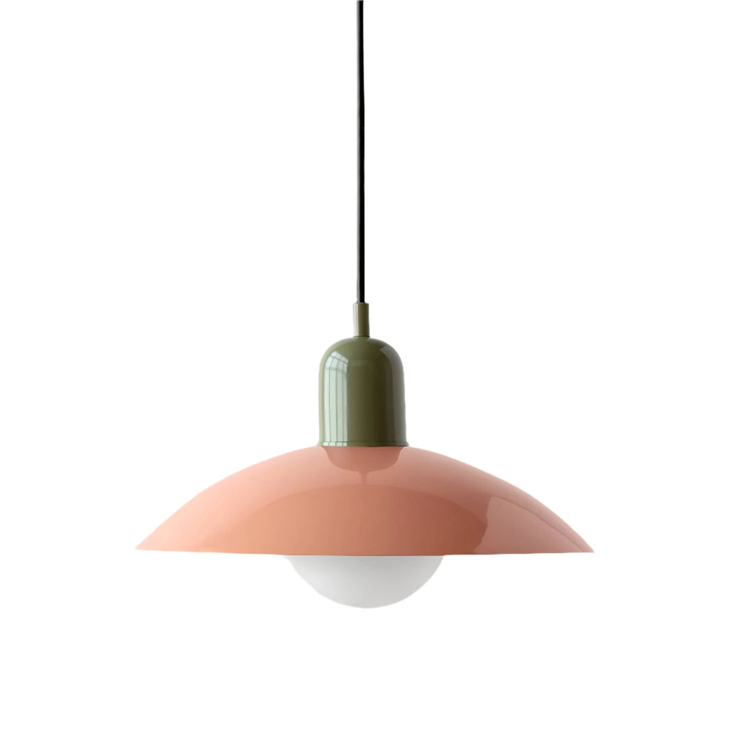 Suspension Fer Forgé Dôme Bauhaus — Minimalisme Radical