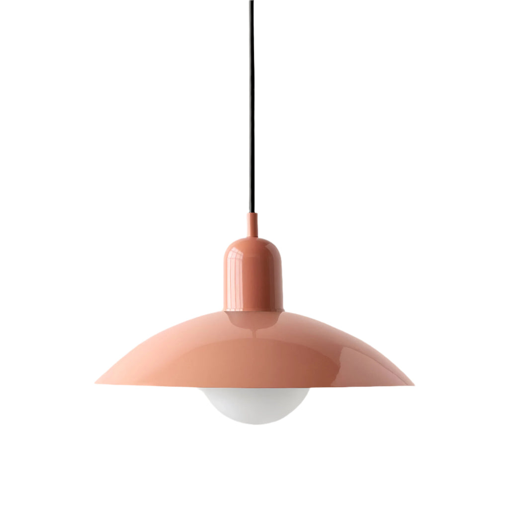 Suspension Fer Forgé Dôme Bauhaus — Minimalisme Radical