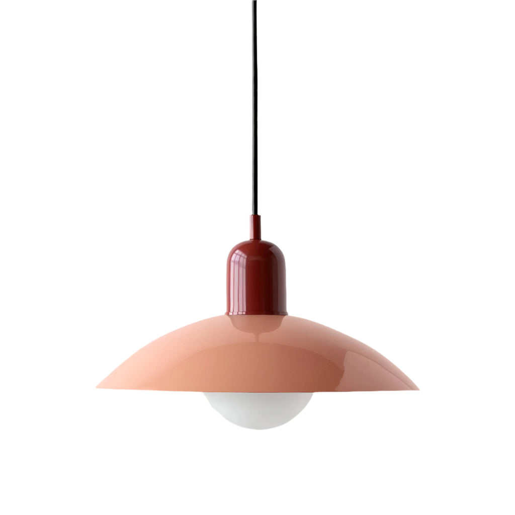 Suspension Fer Forgé Dôme Bauhaus — Minimalisme Radical