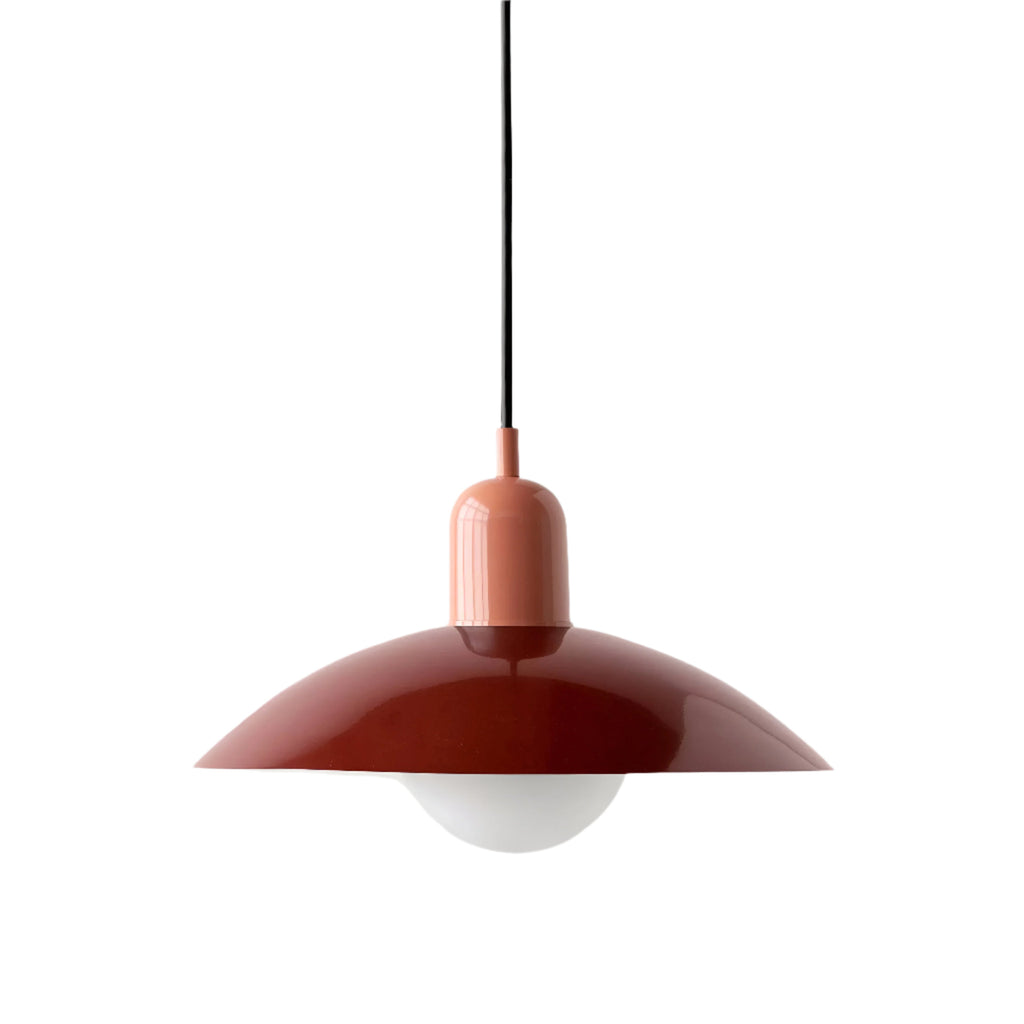 Suspension Fer Forgé Dôme Bauhaus — Minimalisme Radical