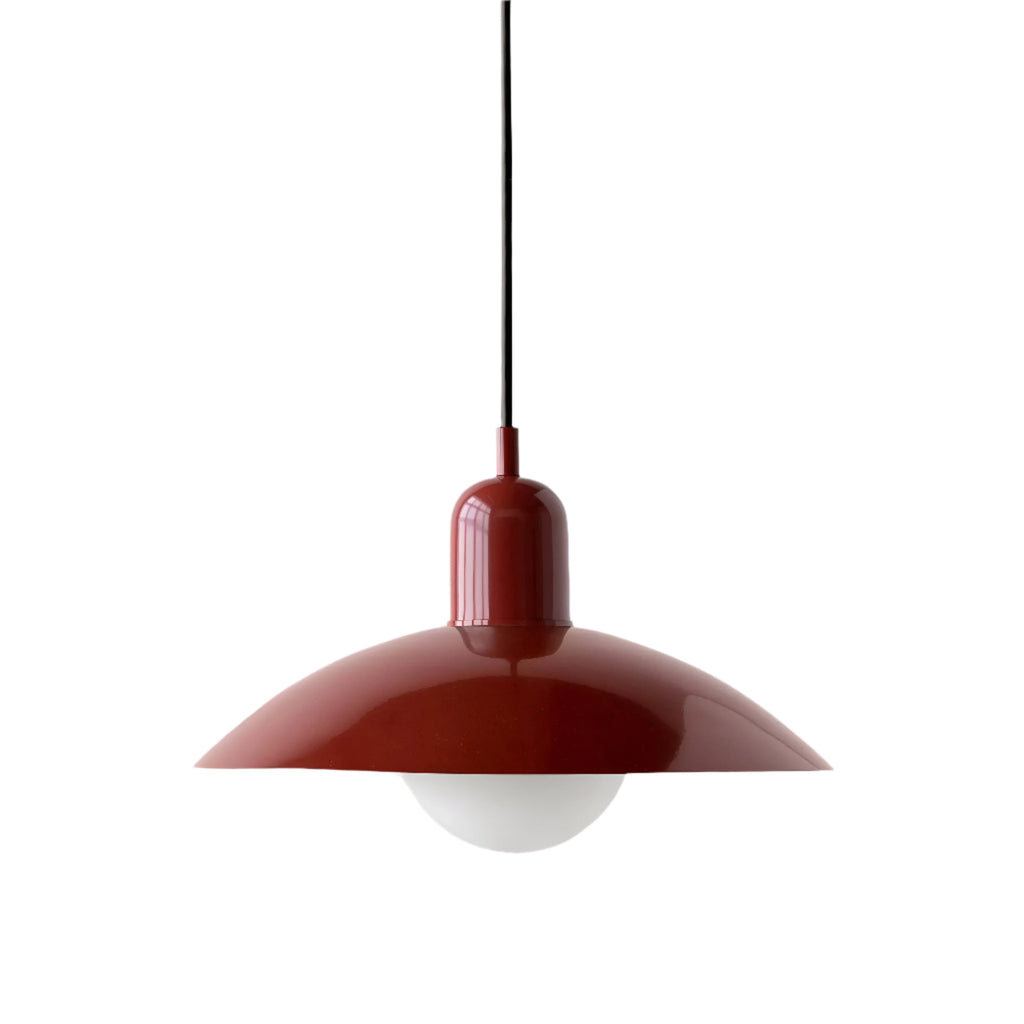 Suspension Fer Forgé Dôme Bauhaus — Minimalisme Radical