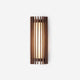 Applique Murale Lattes Noyer — Diffuseur Linéaire Vertical
