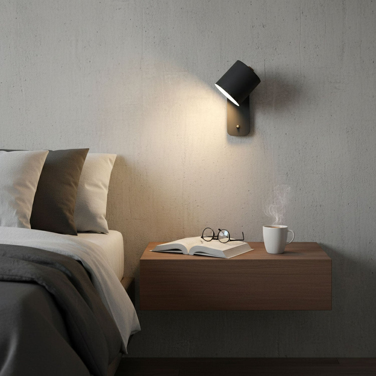 Applique Murale Orientable Métal — Spot Pivotant Design Minimaliste