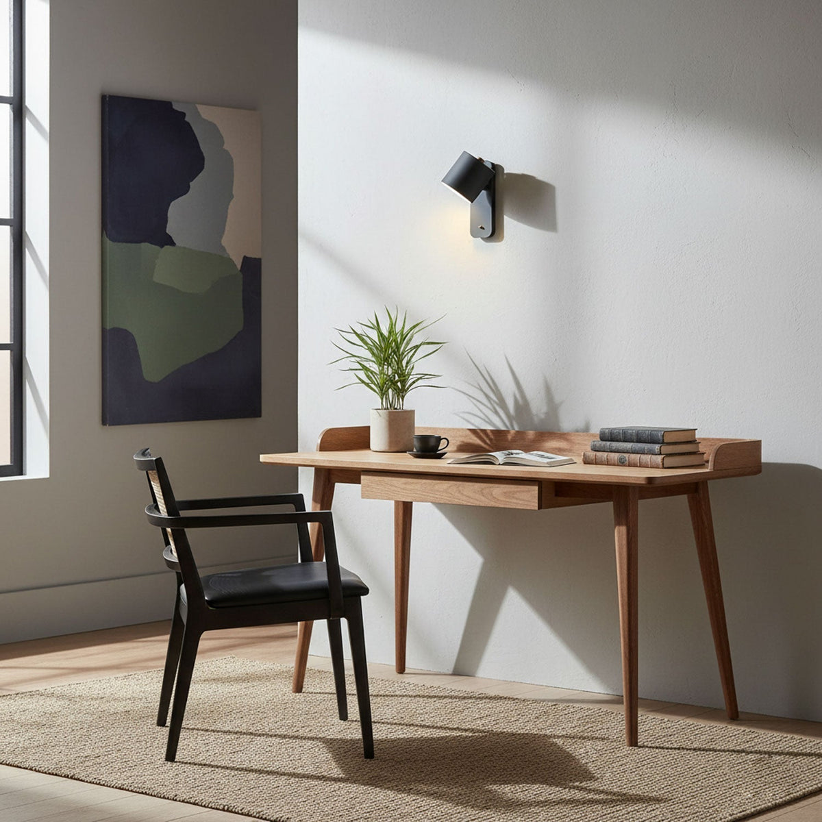 Applique Murale Orientable Métal — Spot Pivotant Design Minimaliste