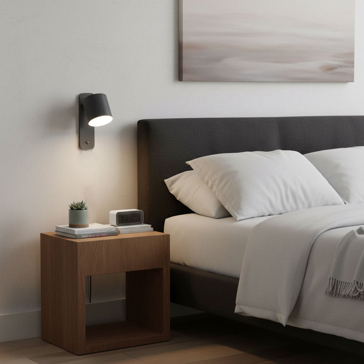 Applique Murale Orientable Métal — Spot Pivotant Design Minimaliste