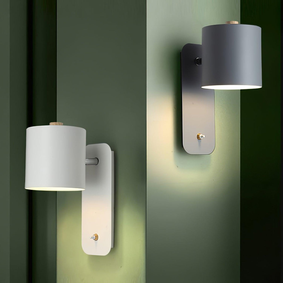 Applique Murale Orientable Métal — Spot Pivotant Design Minimaliste