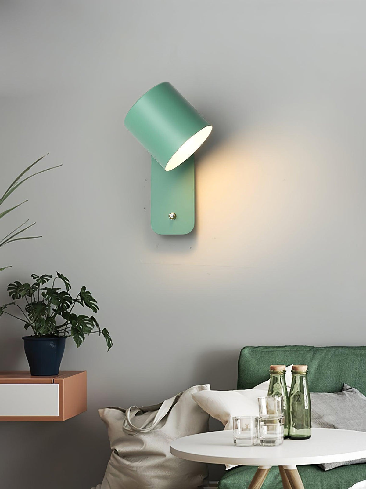 Applique Murale Orientable Métal — Spot Pivotant Design Minimaliste