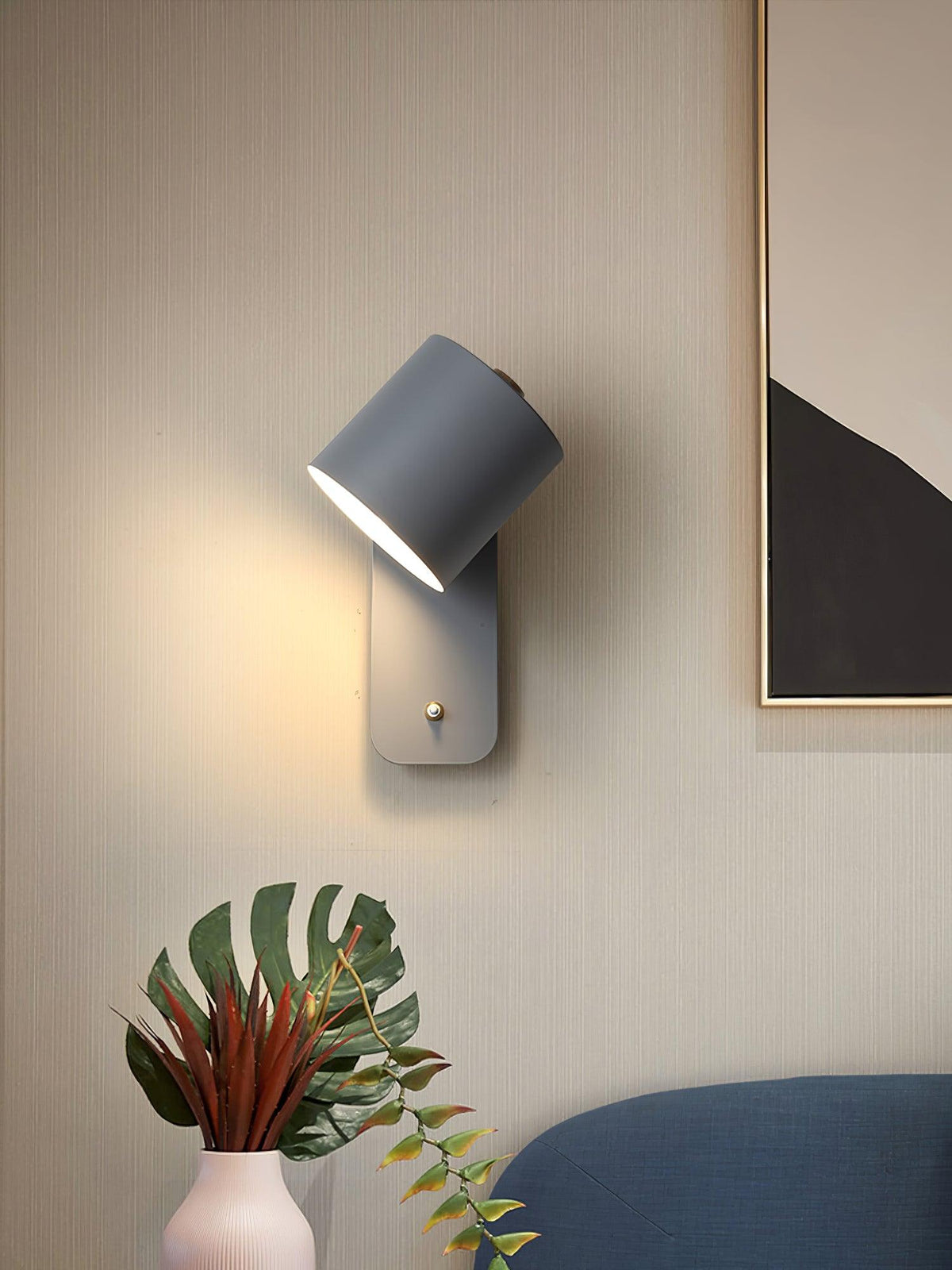 Applique Murale Orientable Métal — Spot Pivotant Design Minimaliste