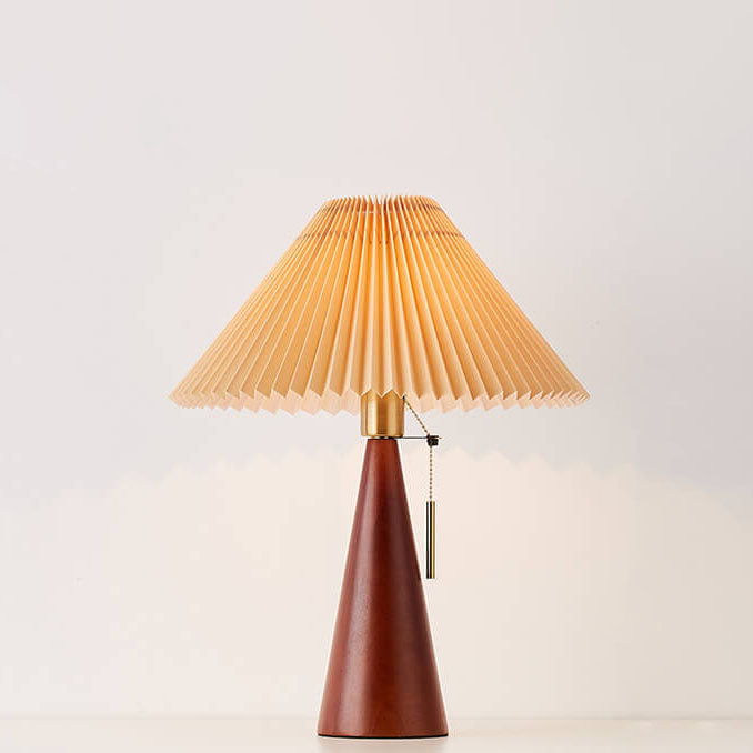 Lampe de Table Japonaise Bois et Papier Washi — Zen