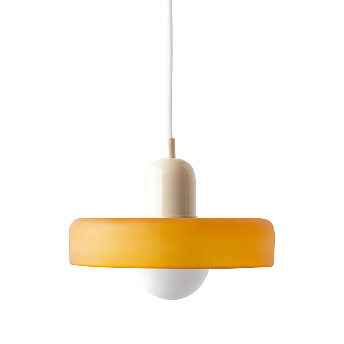 Suspension Halo Verre — Auréole Lumineuse Design