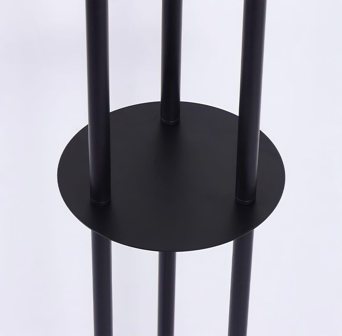 Lampadaire LED 3 Bras Rotatifs — Pied Trépied Métal
