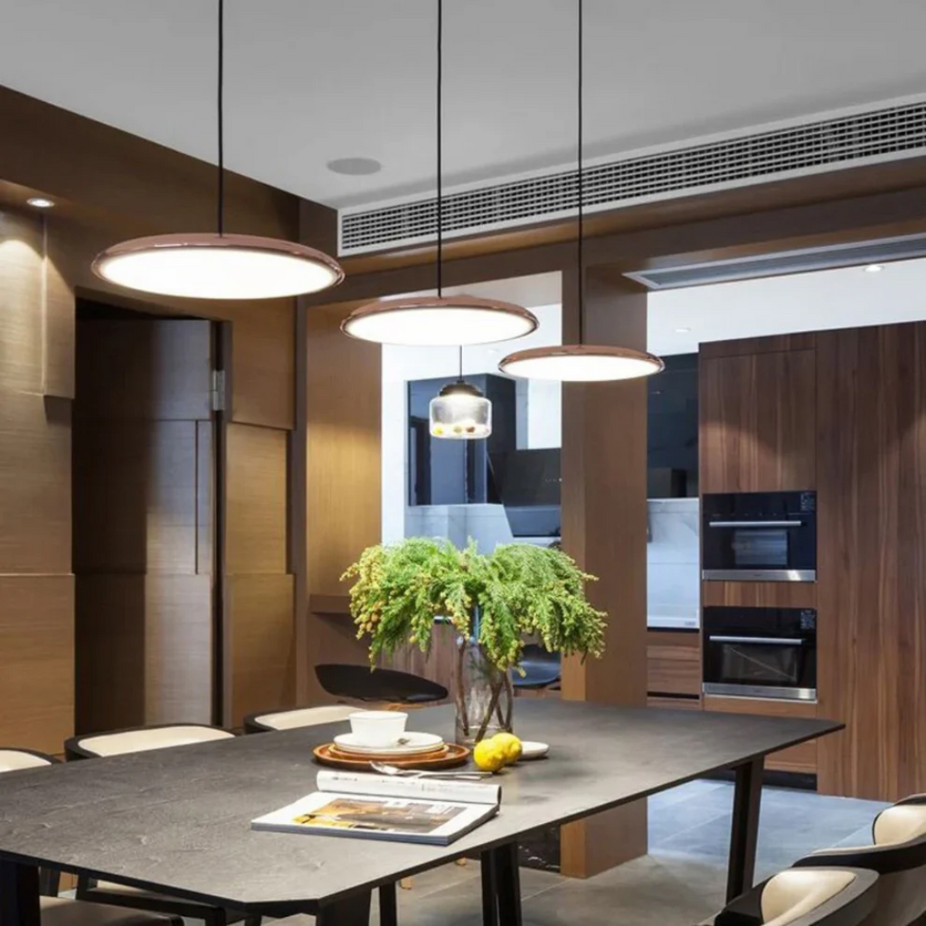 Suspension LED Scandinave — Éclairage Table à Manger