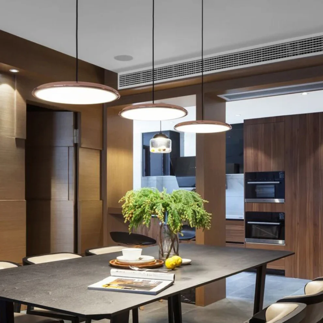 Suspension LED Scandinave — Éclairage Table à Manger