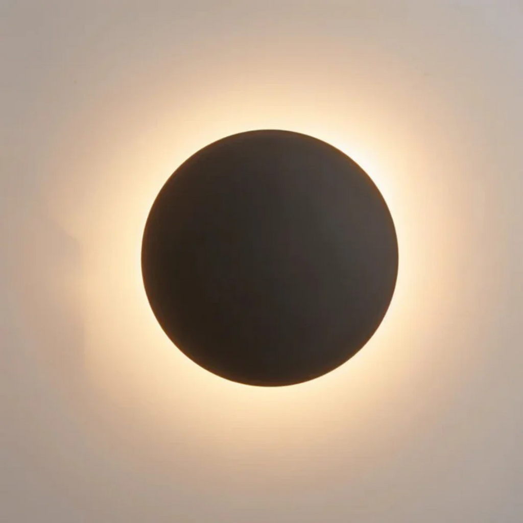 Applique Murale Ronde LED Halo — Rétroéclairage Design