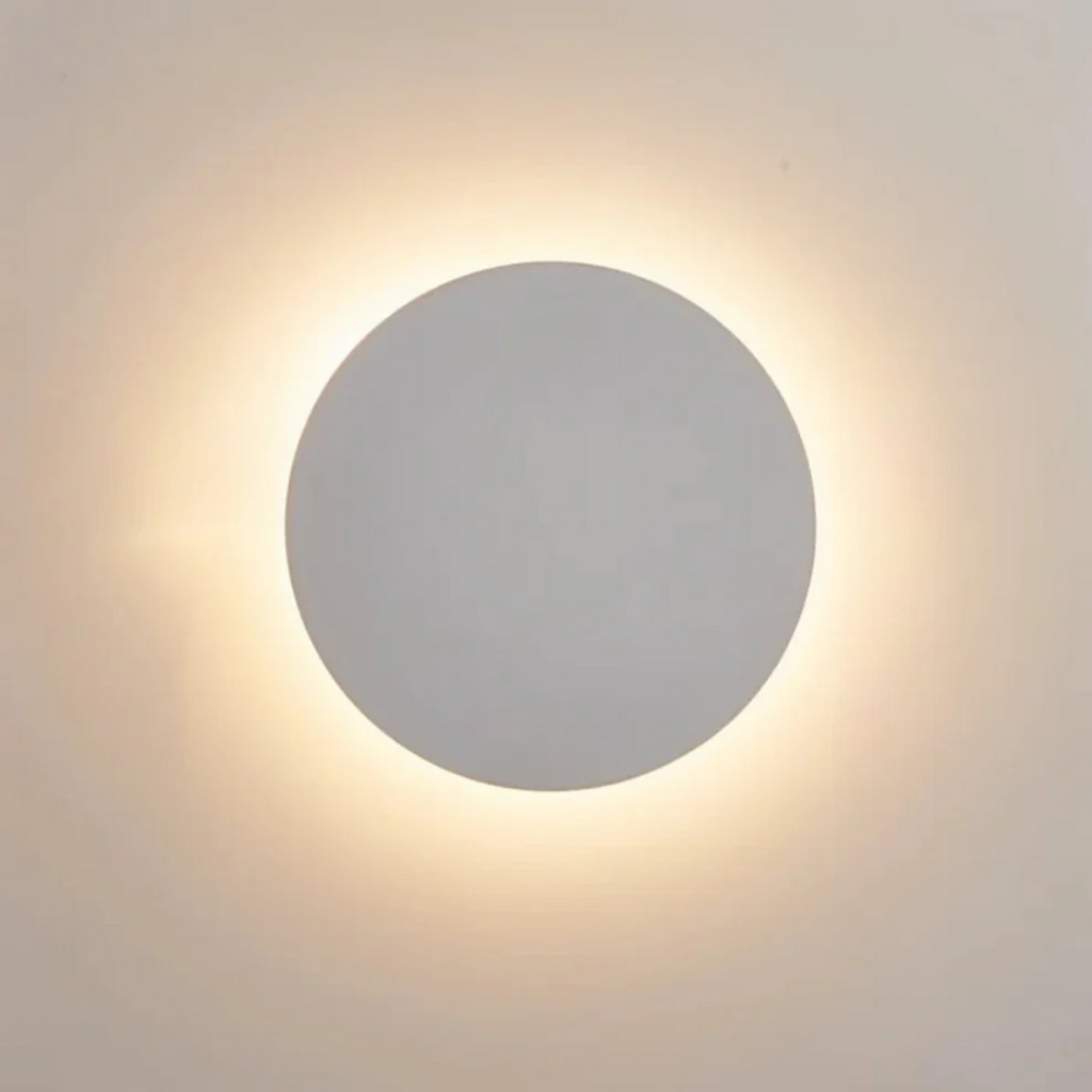 Applique Murale Ronde LED Halo — Rétroéclairage Design