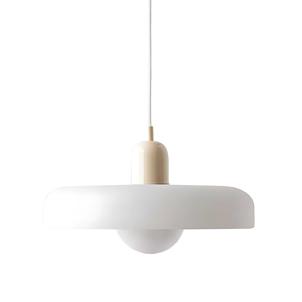 Suspension Halo Verre — Auréole Lumineuse Design